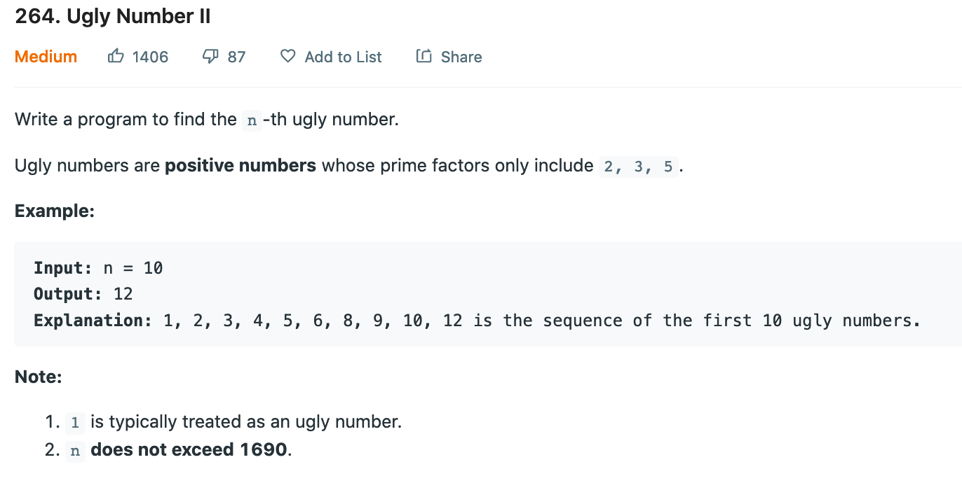 算法总结:解决Super Ugly Number问题的万用模版 | natsunoyoru